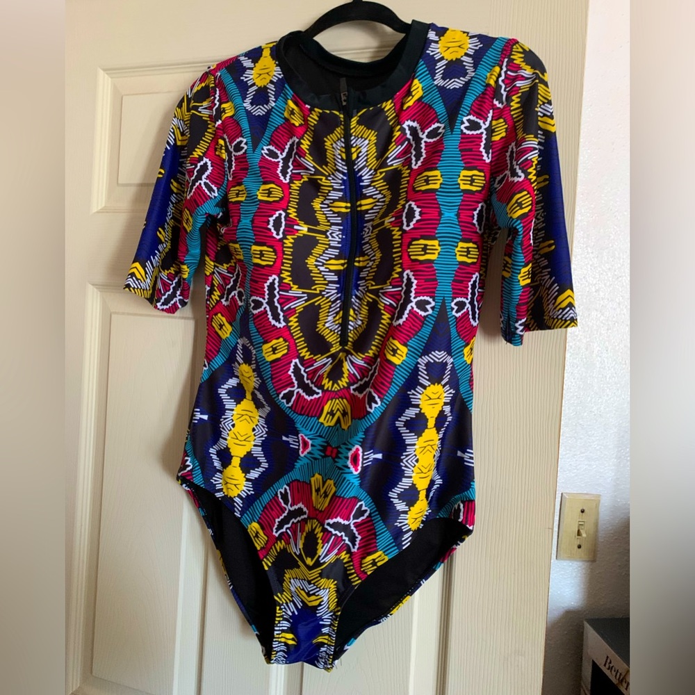 Bohemian Print Bathing Suit